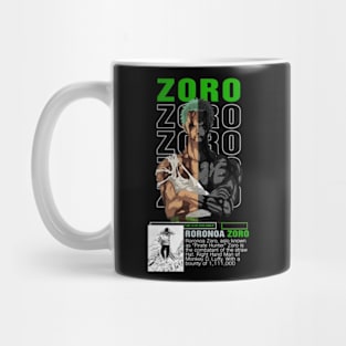 roronoa zoro quote one piece manga Mug